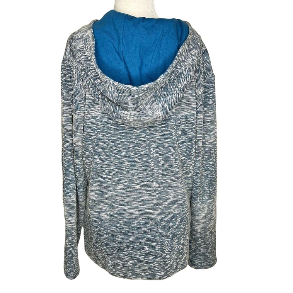 Hang Ten Baja Pullover Hoodie Blue Large - Picture 4 of 12